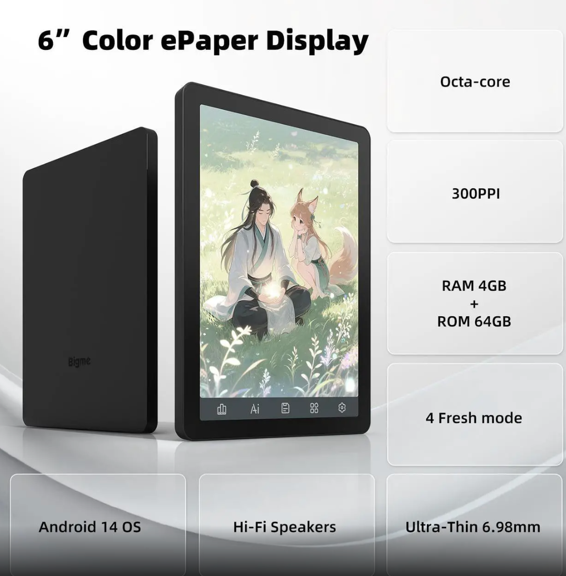 Bigme B6 E-Reader