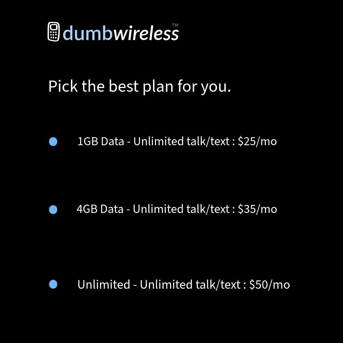 dumbwireless SIM card