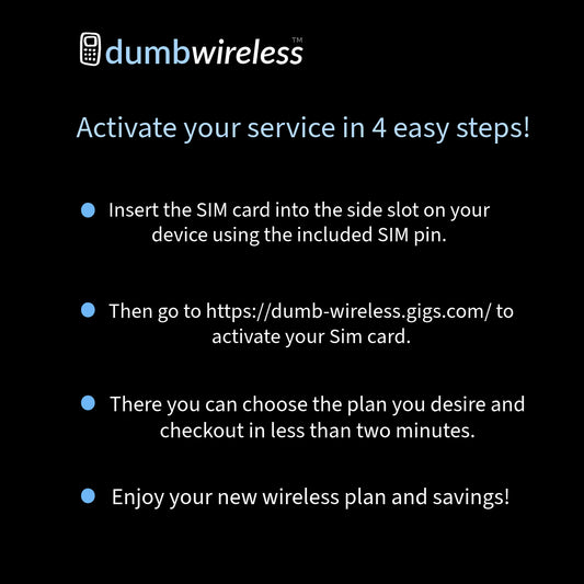 dumbwireless SIM card