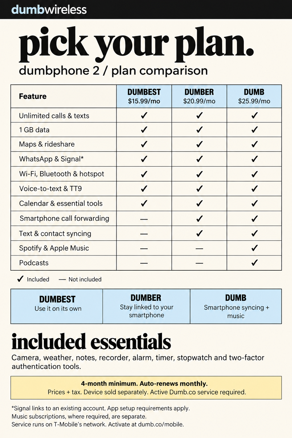 Dumbphone 2