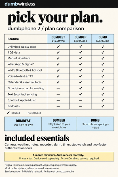 Dumbphone 2